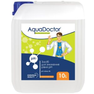 Рідкий засіб для зниження pH AquaDoctor pH Minus HL (Соляна 14%) фото