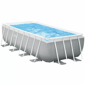 Каркасний басейн Intex 26790 (400х200х122 см) з картриджним фільтром та сходами фото